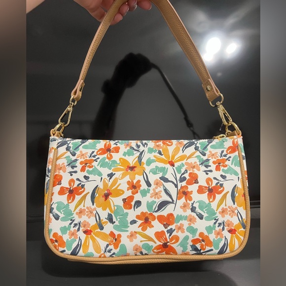 Nanette Lepore NWT Floral Whimsy Clutch Shoulder Bag - Picture 7 of 9